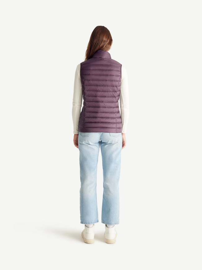 Doudoune sans manche seda violet femme - Jott