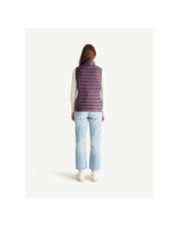 Doudoune sans manche seda violet femme - Jott