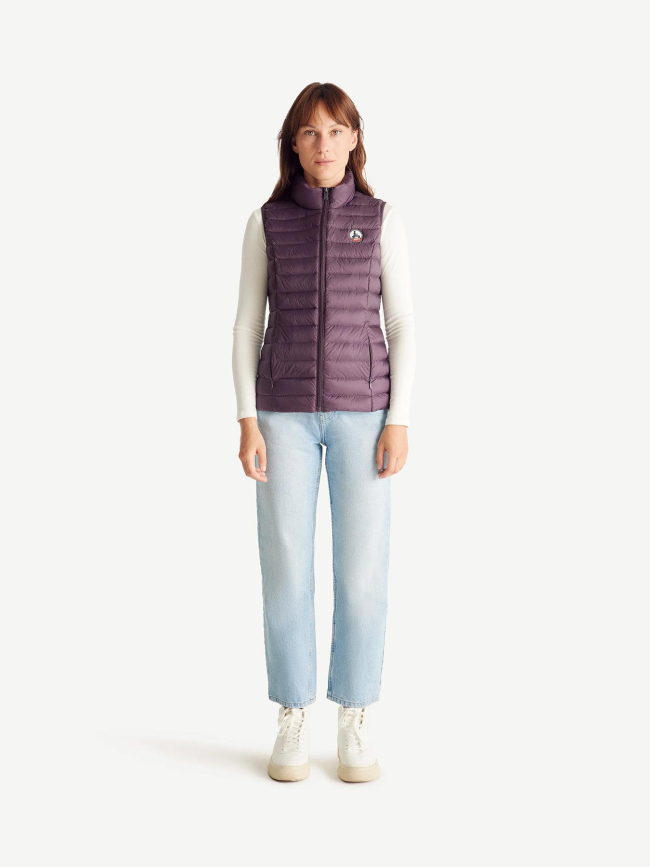 Doudoune sans manche seda violet femme - Jott