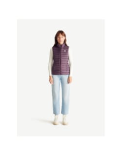 Doudoune sans manche seda violet femme - Jott