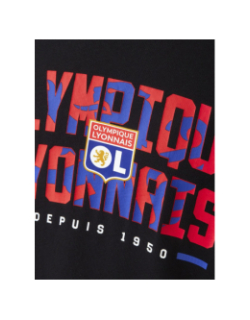 T-shirt à manches courtes ol unity noir enfant - Olympique Lyonnais