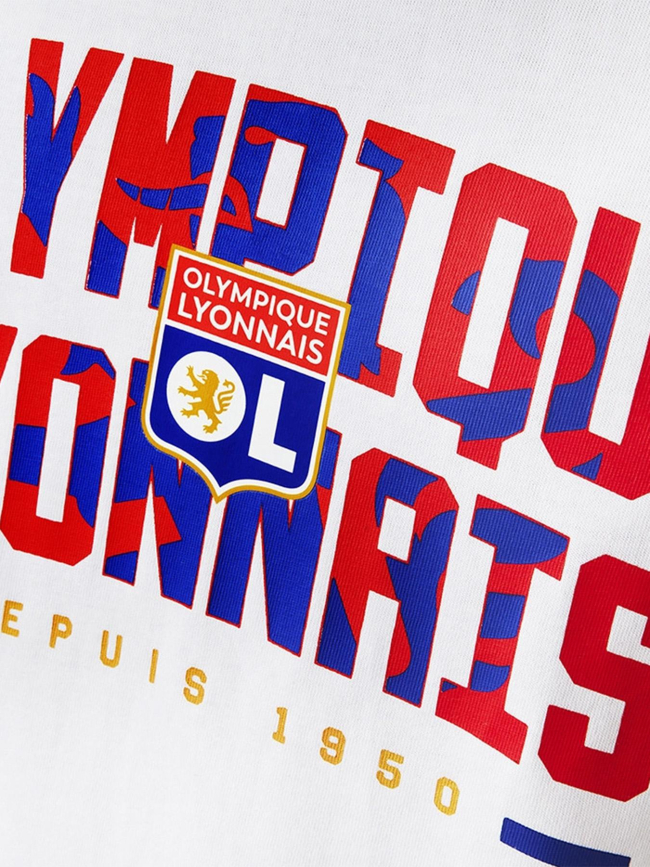 T-shirt à manches courtes unity blanc enfant - Olympique Lyonnais