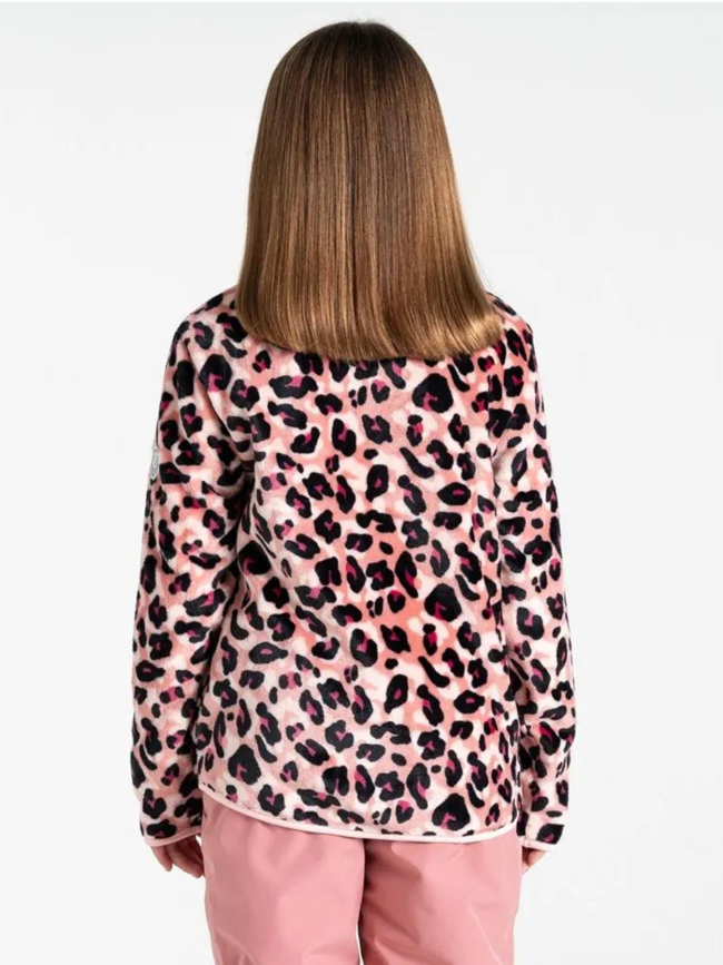 Veste polaire à motif leopard zesty rose fille - Dare 2b